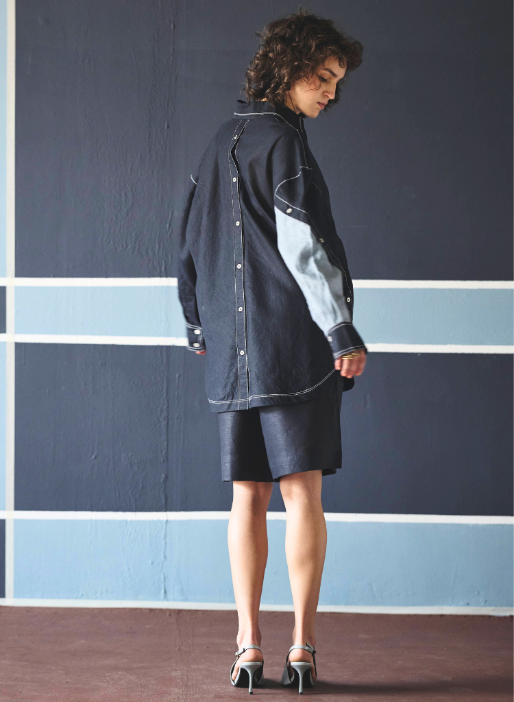 Kelly Colour Block Shirt