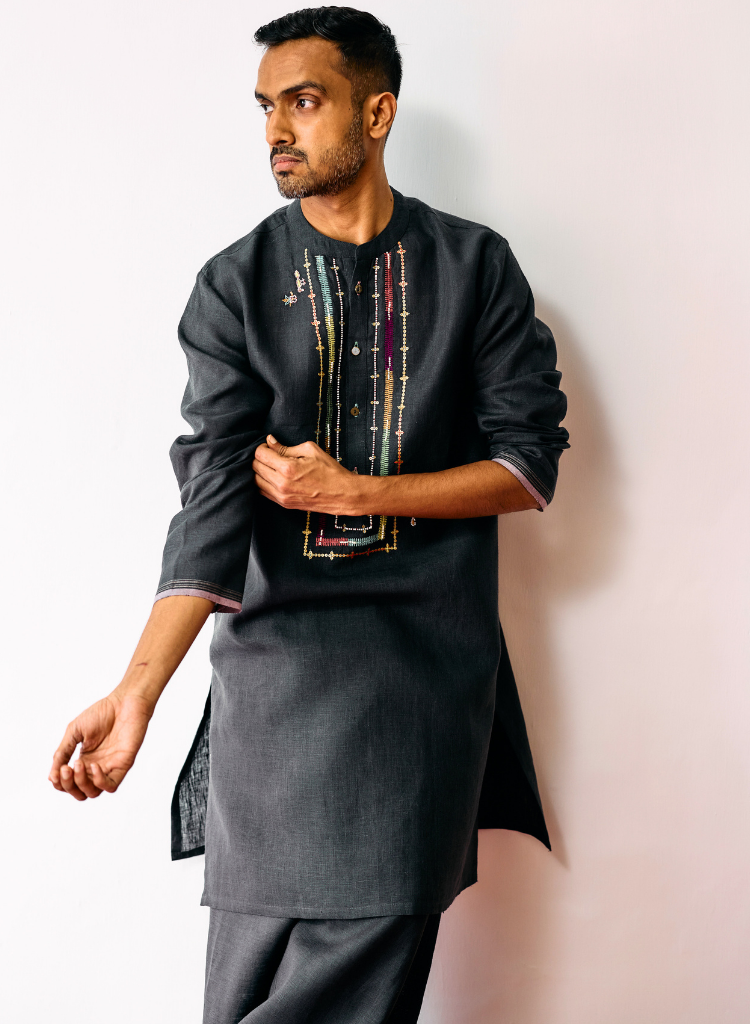 Keta Embroidered Kurta