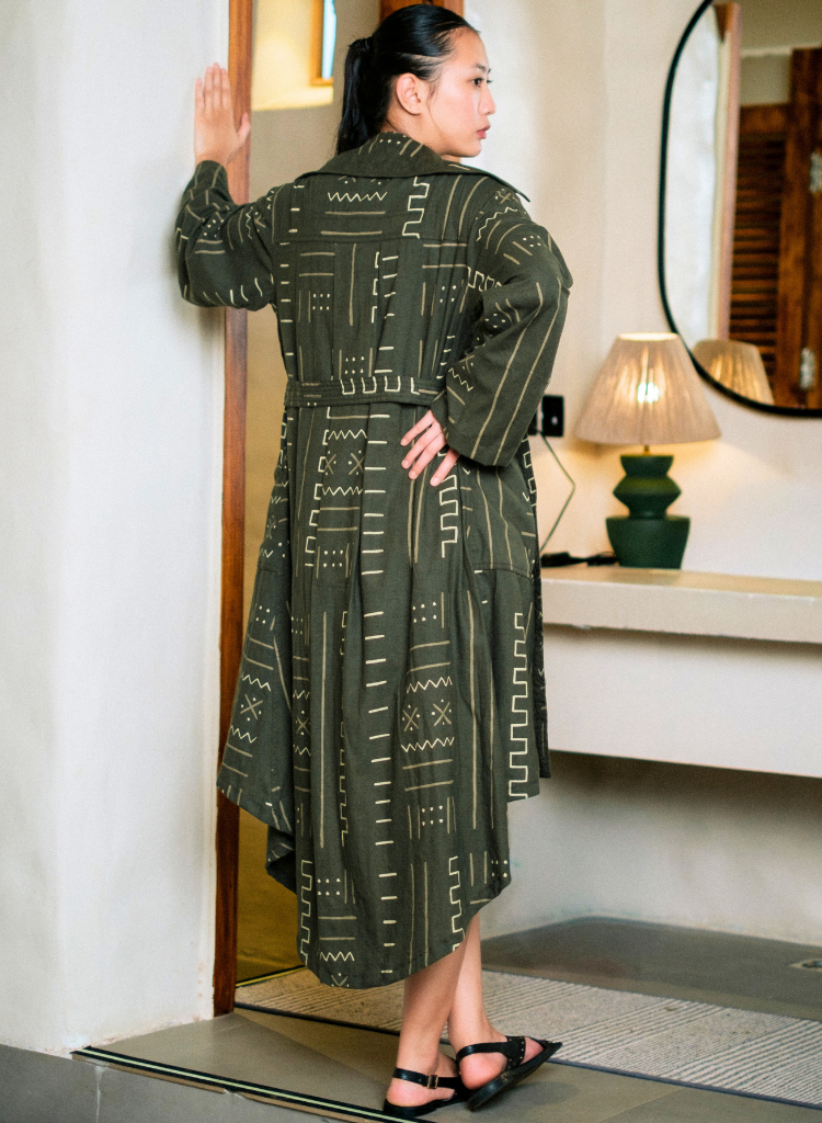 Kobe Mud Print Trench