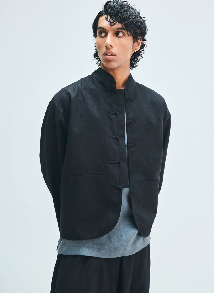 Kohl Mandarin Collar Jacket