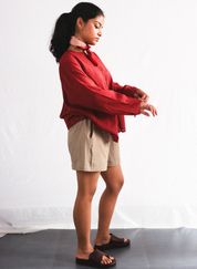 Oat Twill Shorts
