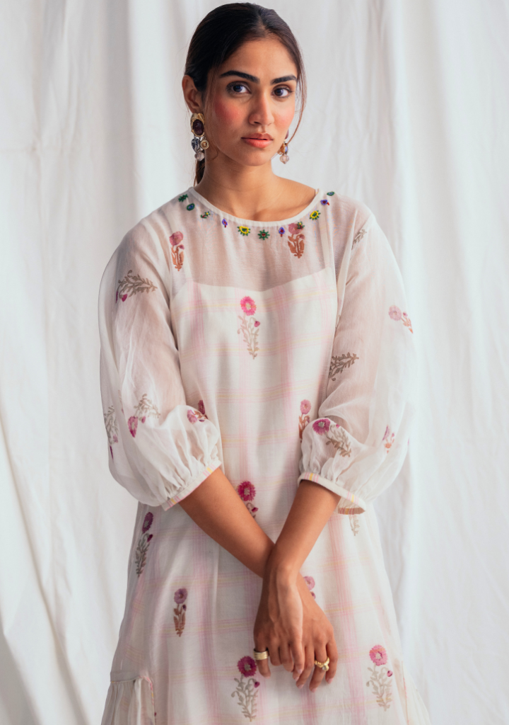Kulfi Peasant Dress
