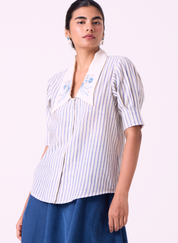 Kumo Embroidered Top