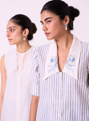 Kumo Embroidered Top