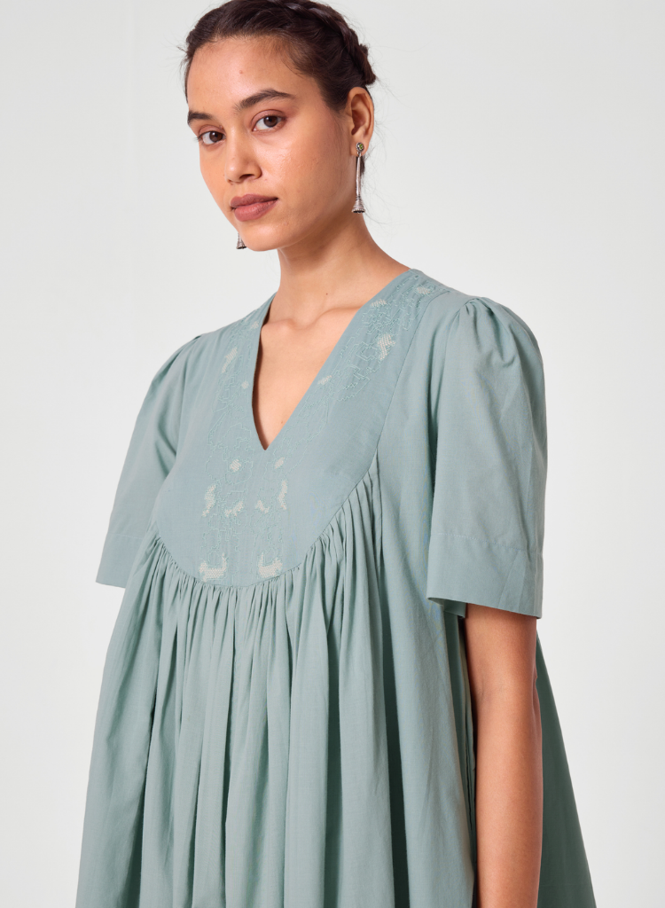 Kunjal Embroidered Dress