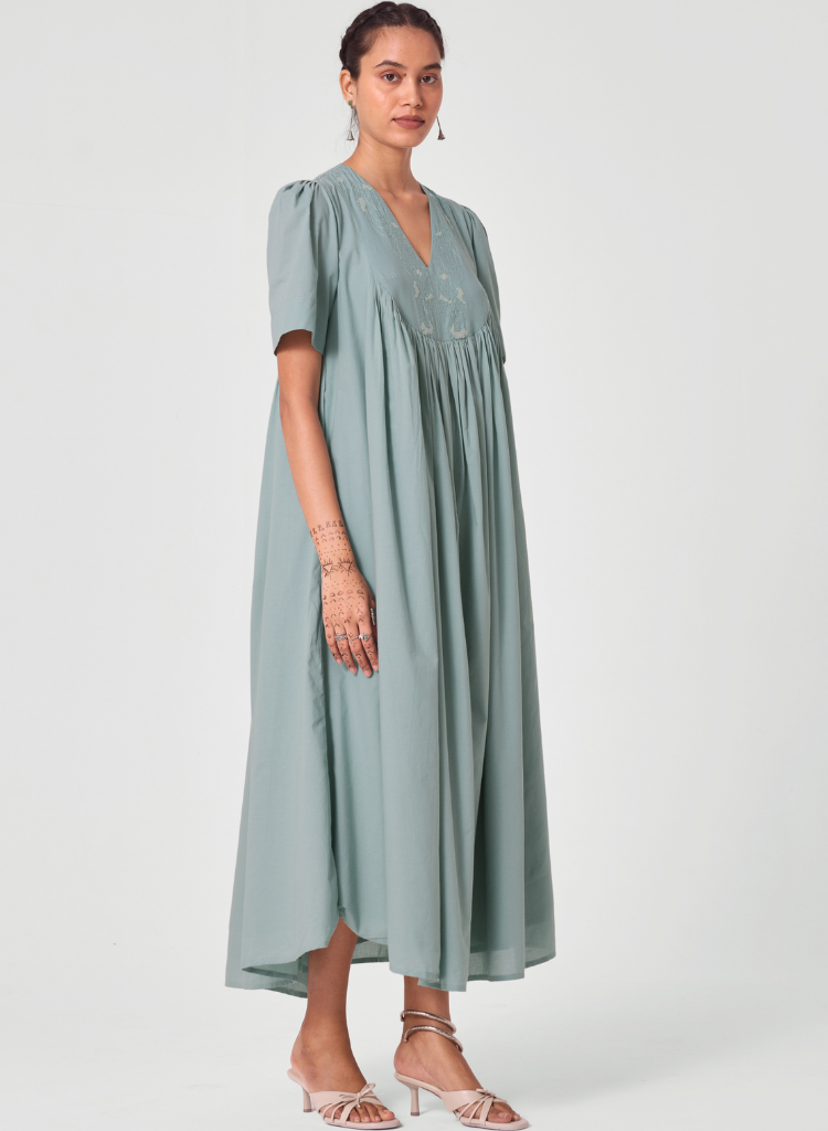 Kunjal Embroidered Dress