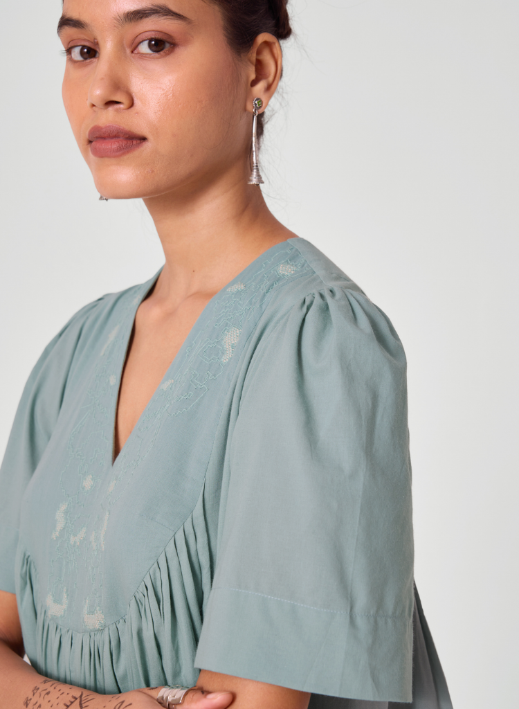 Kunjal Embroidered Dress