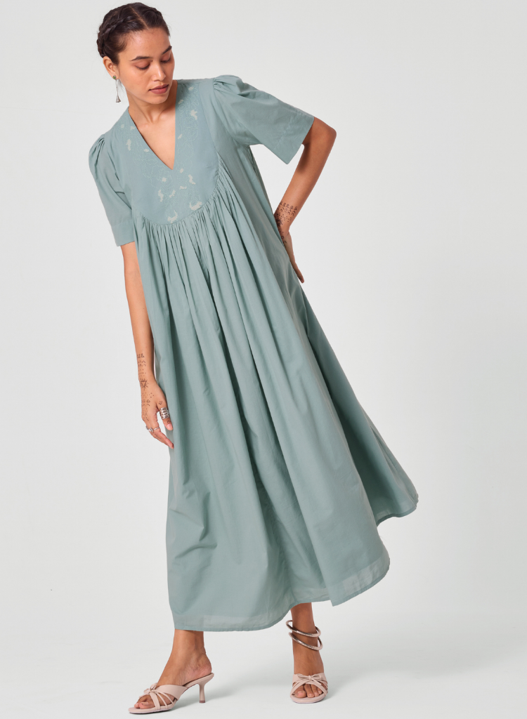 Kunjal Embroidered Dress