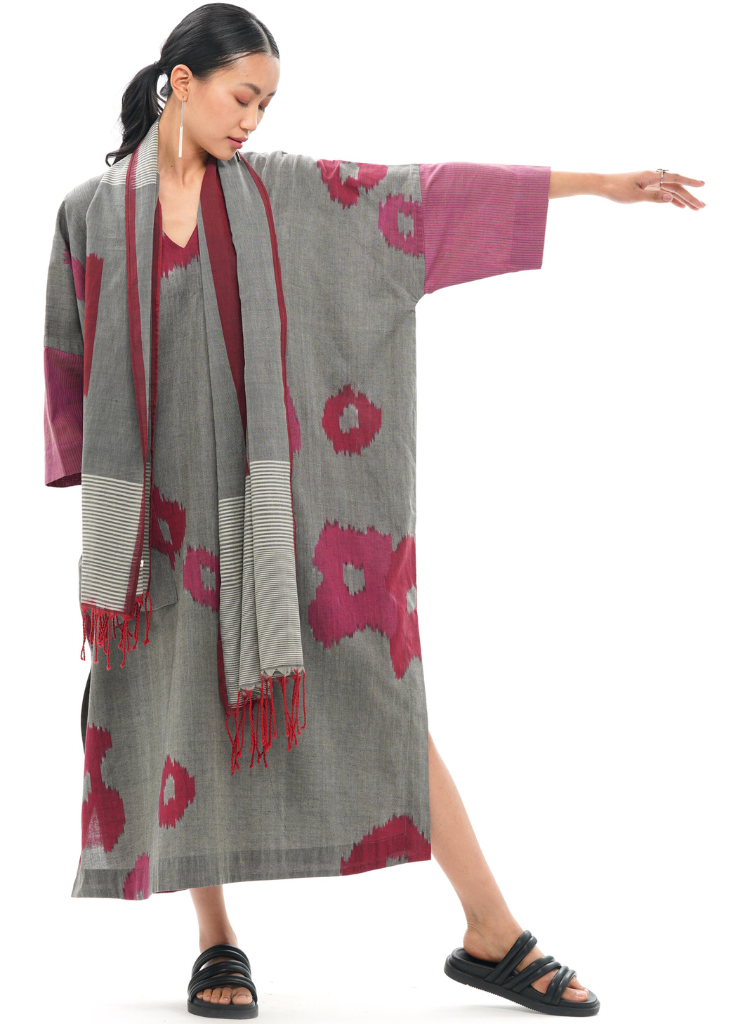 Kuro Kurtan Stole Set