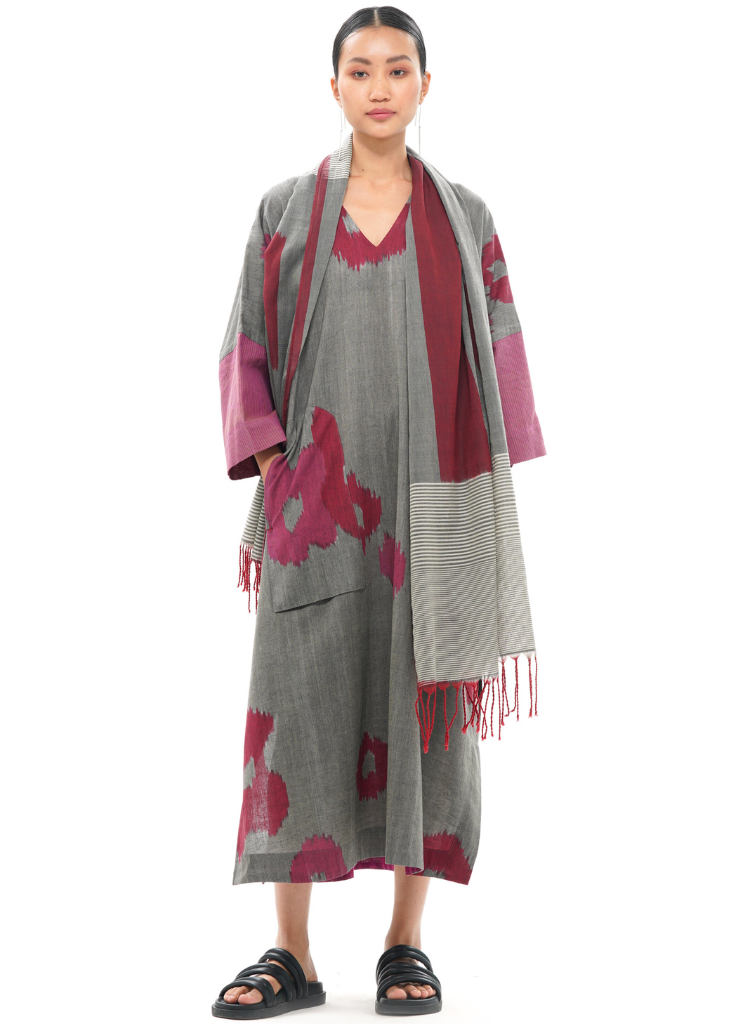 Kuro Kurtan Stole Set