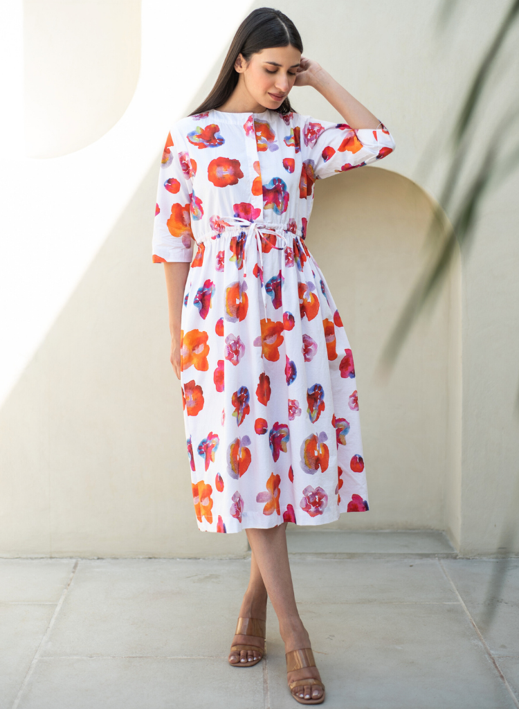 Kusuma Drawstring Dress
