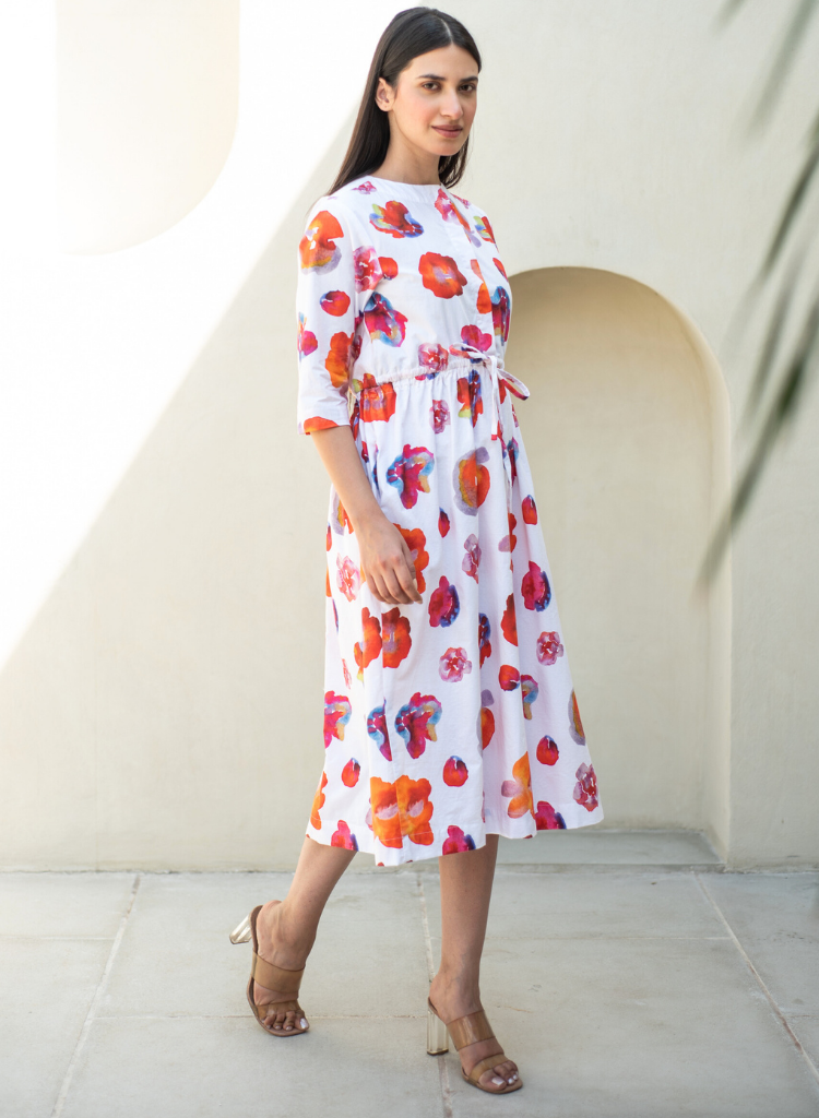 Kusuma Drawstring Dress