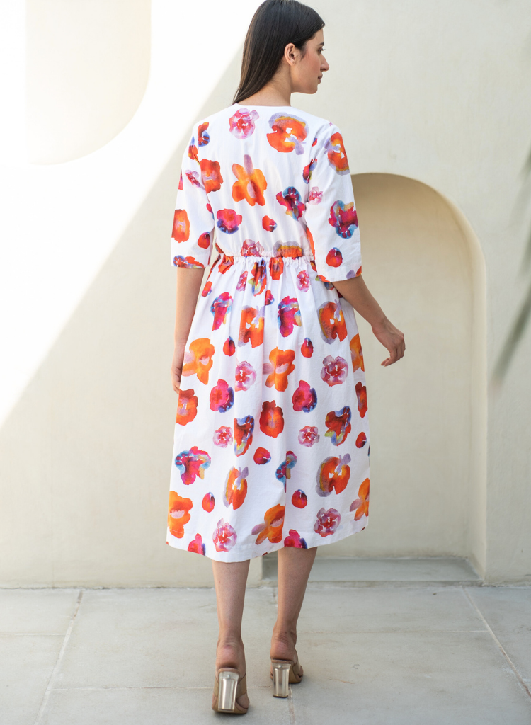 Kusuma Drawstring Dress