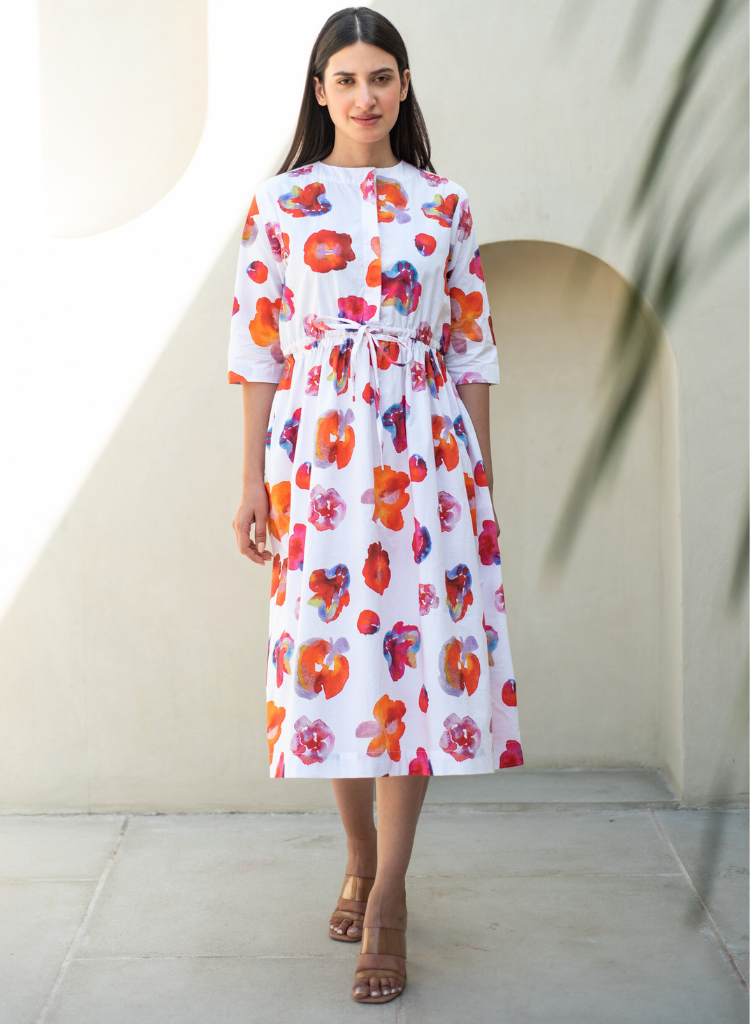 Kusuma Drawstring Dress