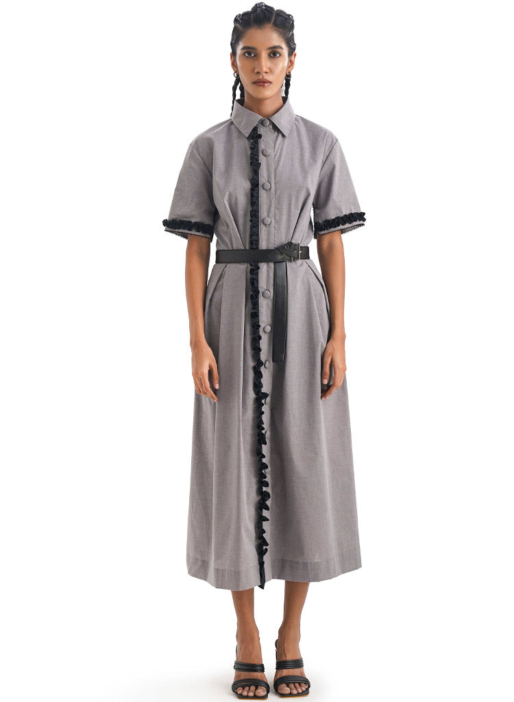 La Soiree Ruffled Dress