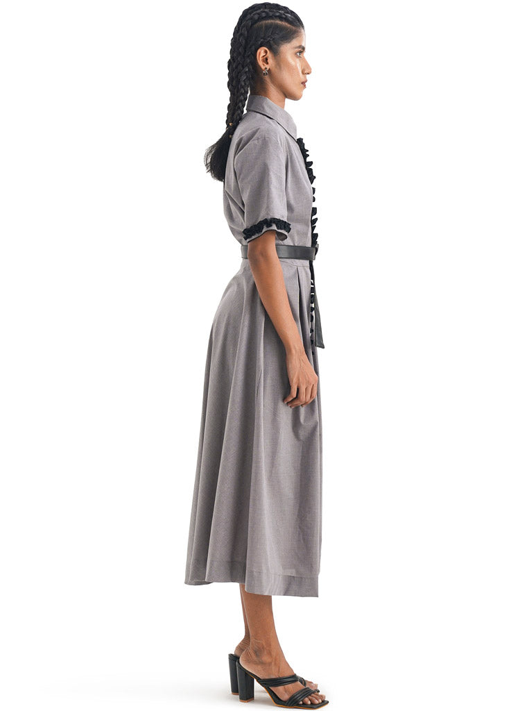 La Soiree Ruffled Dress