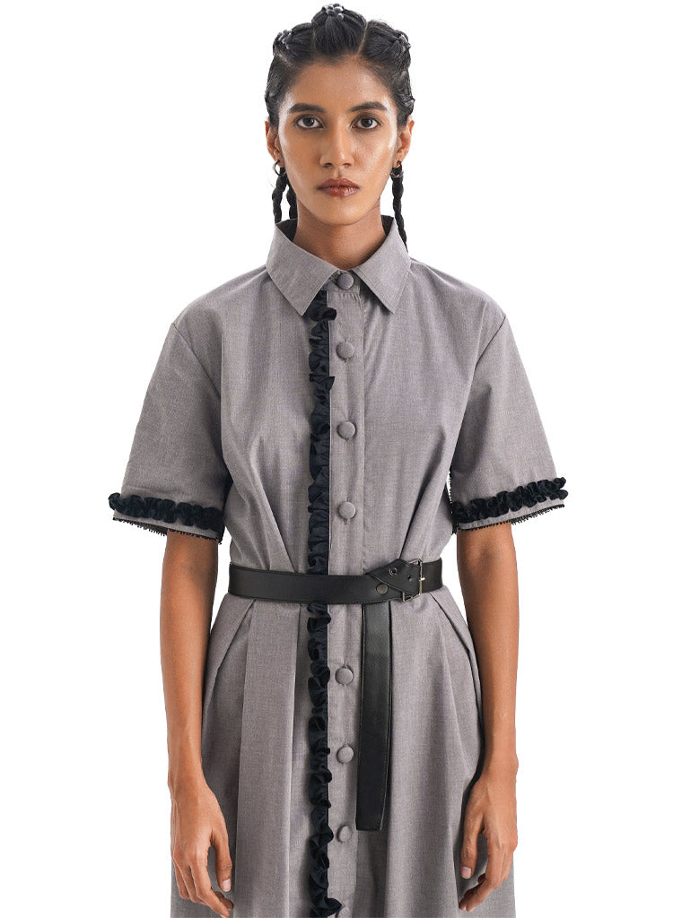 La Soiree Ruffled Dress