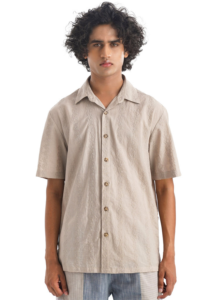 La Vigne Embroidery Shirt