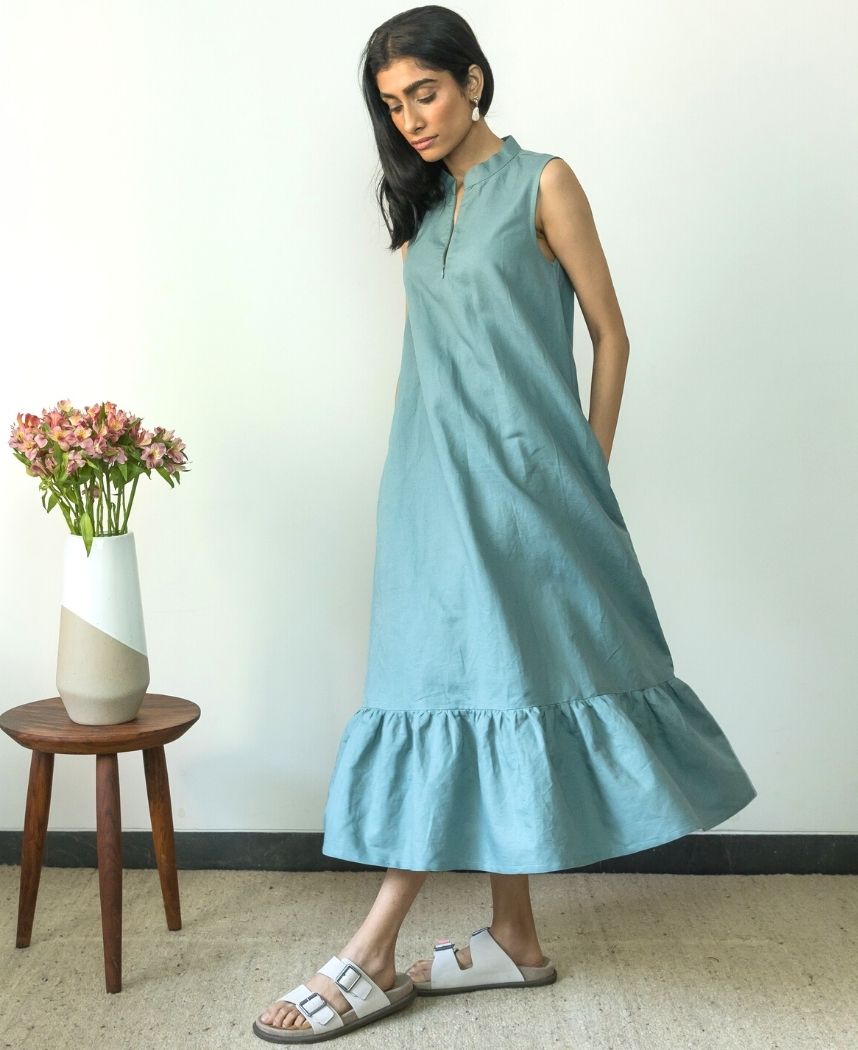 Laid Back Gathered Dress