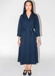 Layered Trench Dress