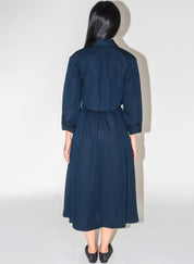 Layered Trench Dress