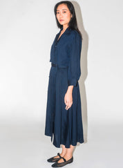 Layered Trench Dress