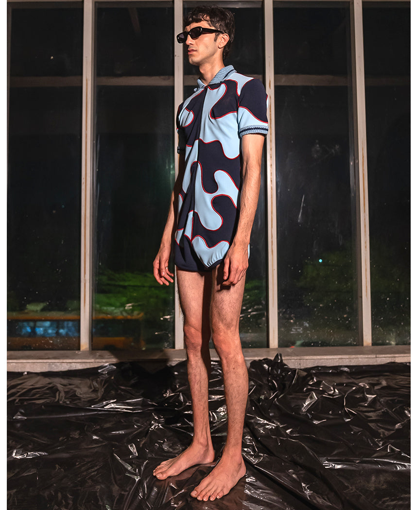 Le Baigneur Aqua Playsuit