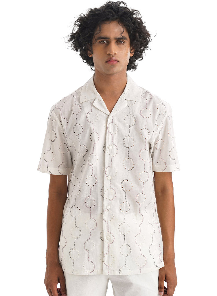 Le Hublot Embroidery Shirt