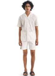 Le Surreau Embroidery Shorts