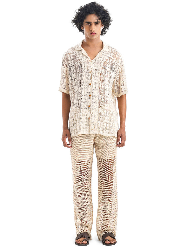 Le Treillis Crochet Pants