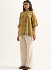 Lea Embroidered Top