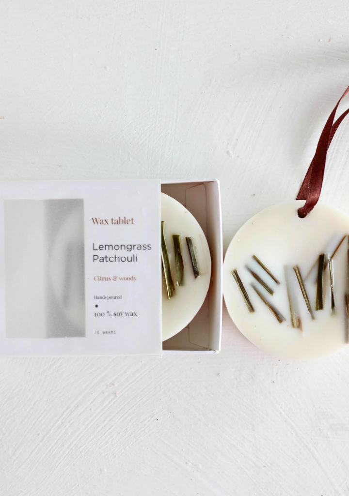 Lemongrass & Patchouli Wax Tablet