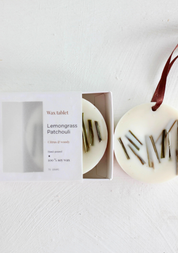 Lemongrass & Patchouli Wax Tablet