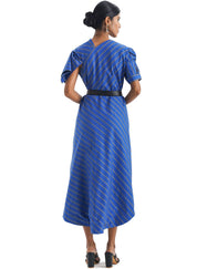 Les Facettes Draped Dress