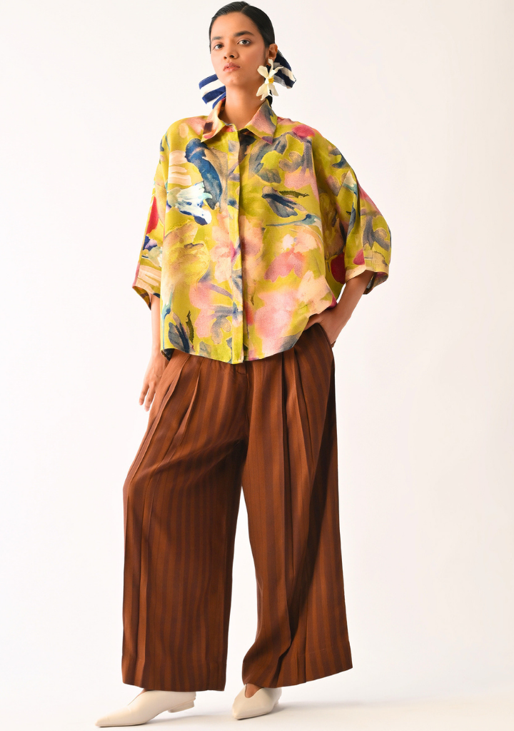 Liberty Olive Ae Shirt Set