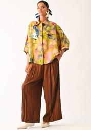 Liberty Olive Ae Shirt Set