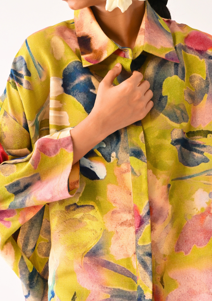 Liberty Olive Ae Shirt Set