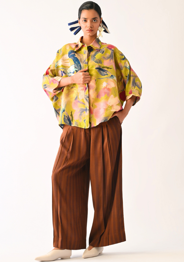 Liberty Olive Ae Shirt Set