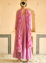 Lilac Mauve Kurta Set