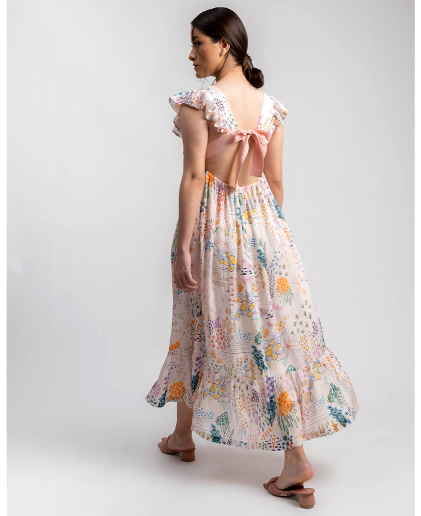 Lily Printed Dress
