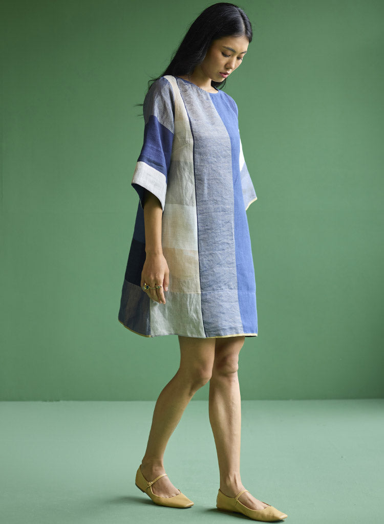 Lina Colour Blocked Dress
