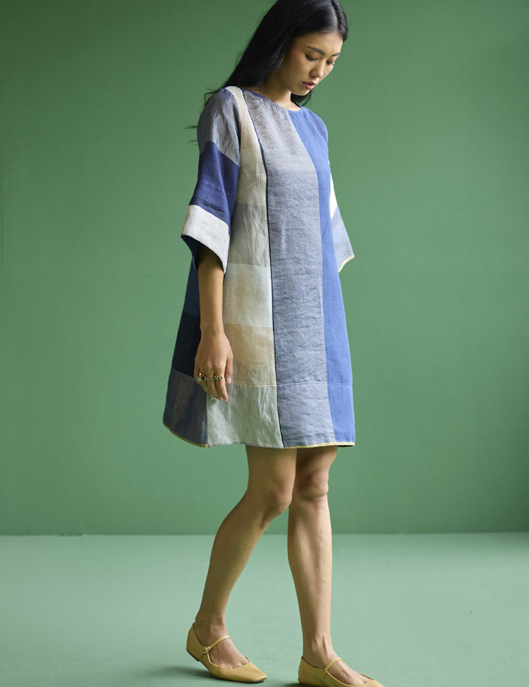 Lina Colour Blocked Dress
