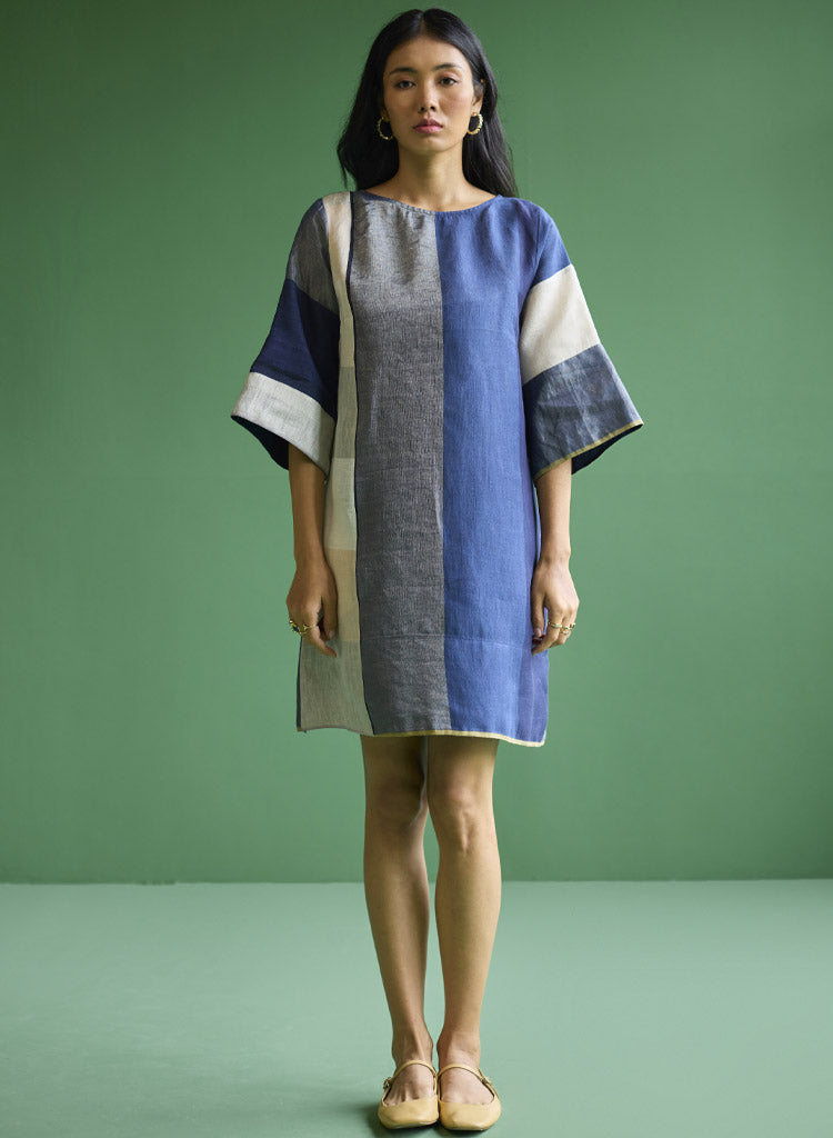 Lina Colour Blocked Dress