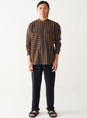 Linear Stripe Shirt Set