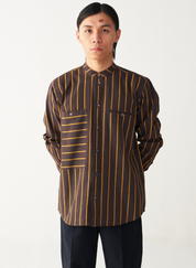 Linear Stripe Shirt Set