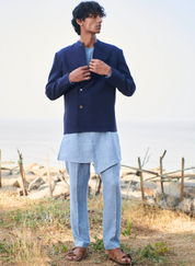 Linen Bandhgala Jacket