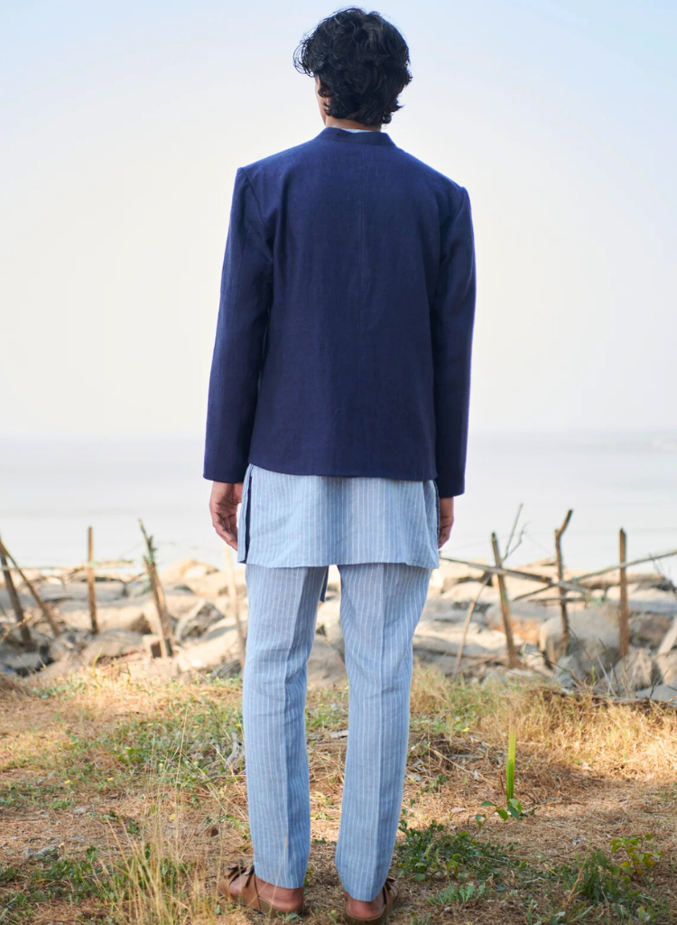 Linen Bandhgala Jacket