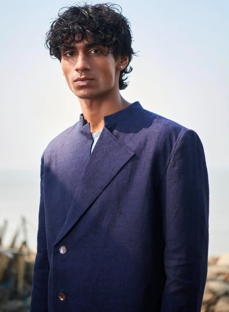 Linen Bandhgala Jacket
