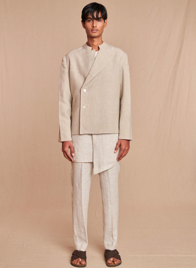 Linen Bandhgala Jacket