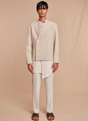 Linen Bandhgala Jacket